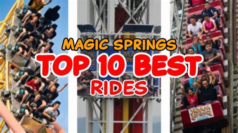 Thrilling Rides for All Ages at Magic Springs: Fun for the Whole Family